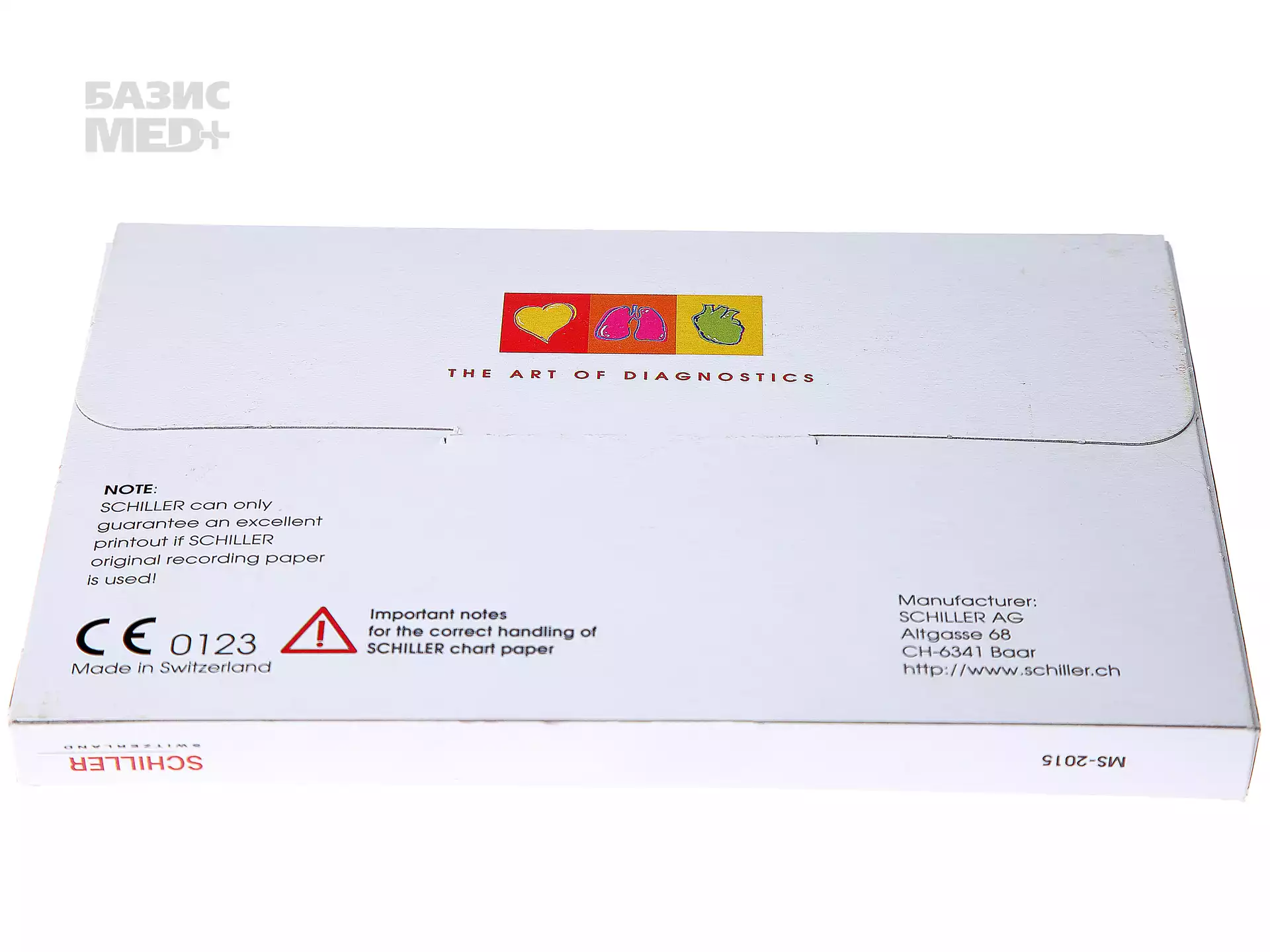 Бумага для ЭКГ (210*140*190) Orig, термо-регистрирующая для медицинских приборов SHILLER MS-2015 пар. № 2.157036