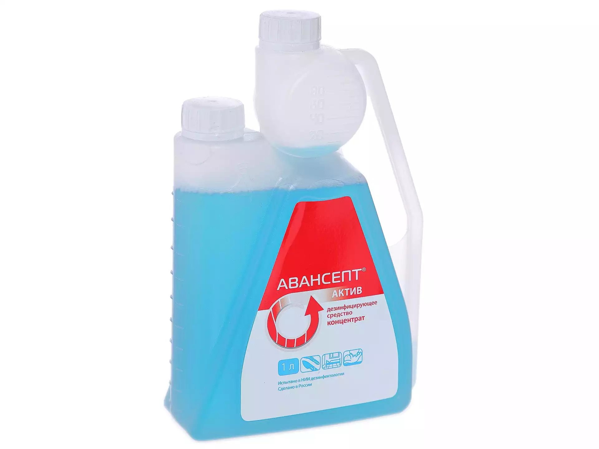 Авансепт-Актив 1л, раствор для дезинфекции поверхностей и инструментария, в дозирующем флаконе