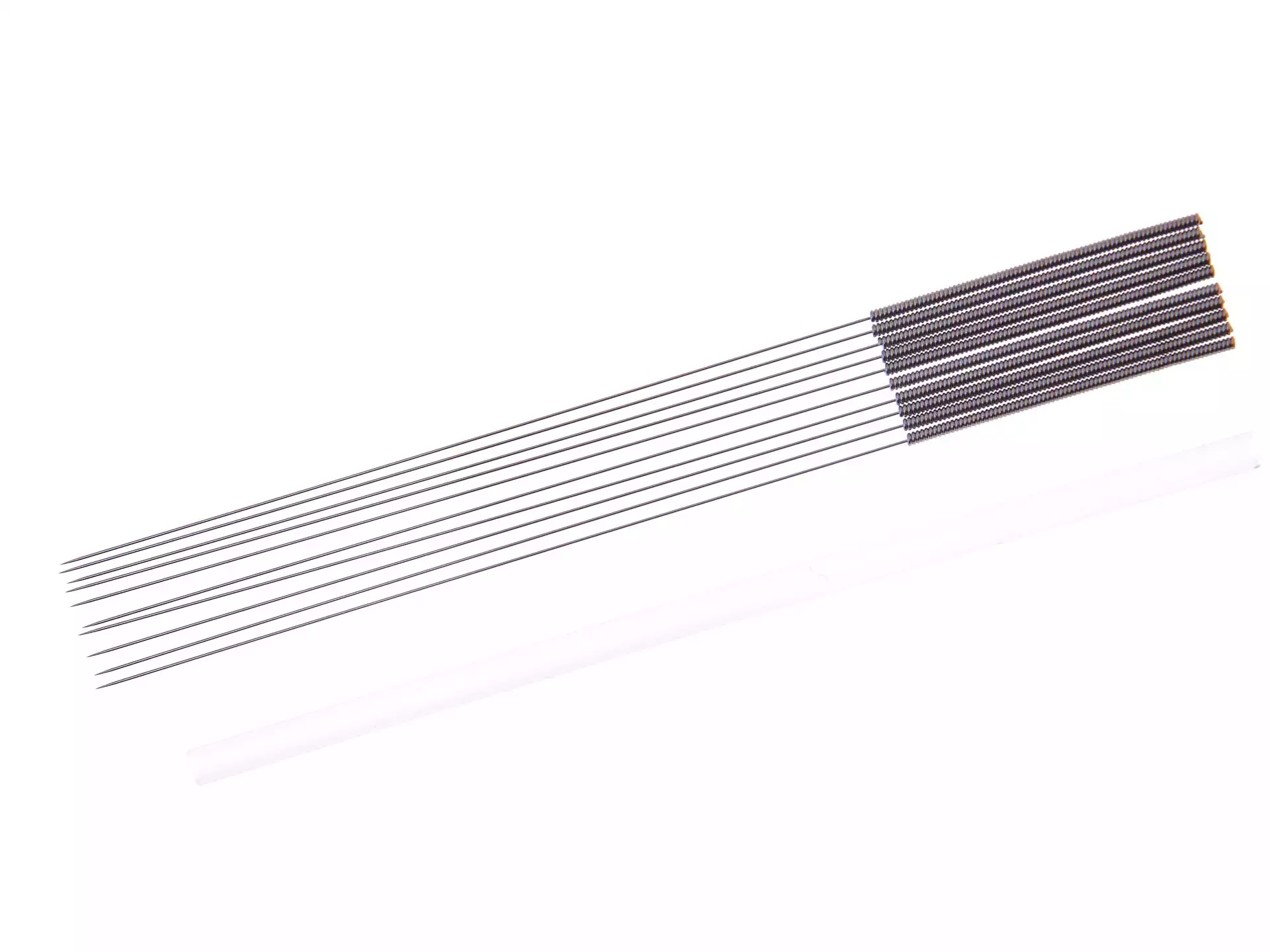 Игла акупунктурная стальная DB100, размер 0,30х30мм, с направителем и классической стальной пружинчатой рукояткой, 1шт - стерильный блистер, упаковка 100шт