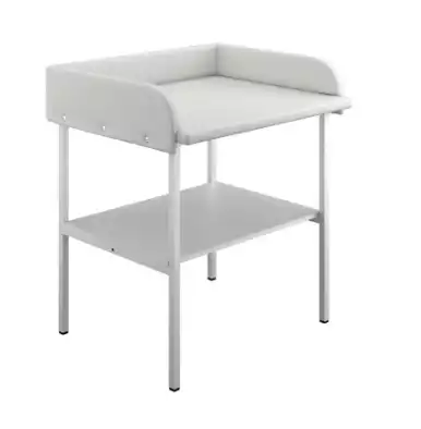 Стол пеленальный МСК-510, разборный с полумягкой обивкой ложа и бортиков, размер 850*710*960мм, с РУ, белый