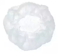 Шапочка - берет Шарлотта, плоская, материал спанбонд 17г/м2, нестерильная, цвет белый