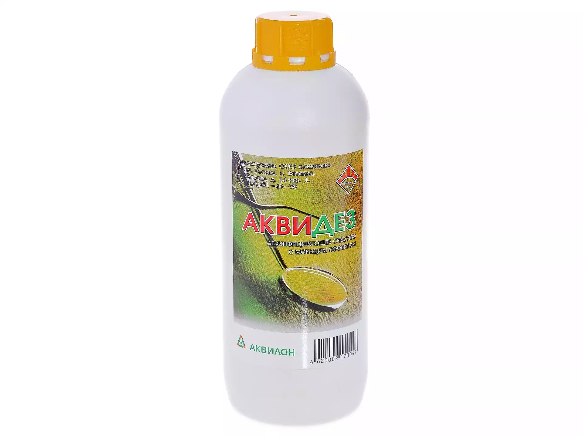 Аквидез - дезинфицирующее средство (концентрат), объем 1,0л